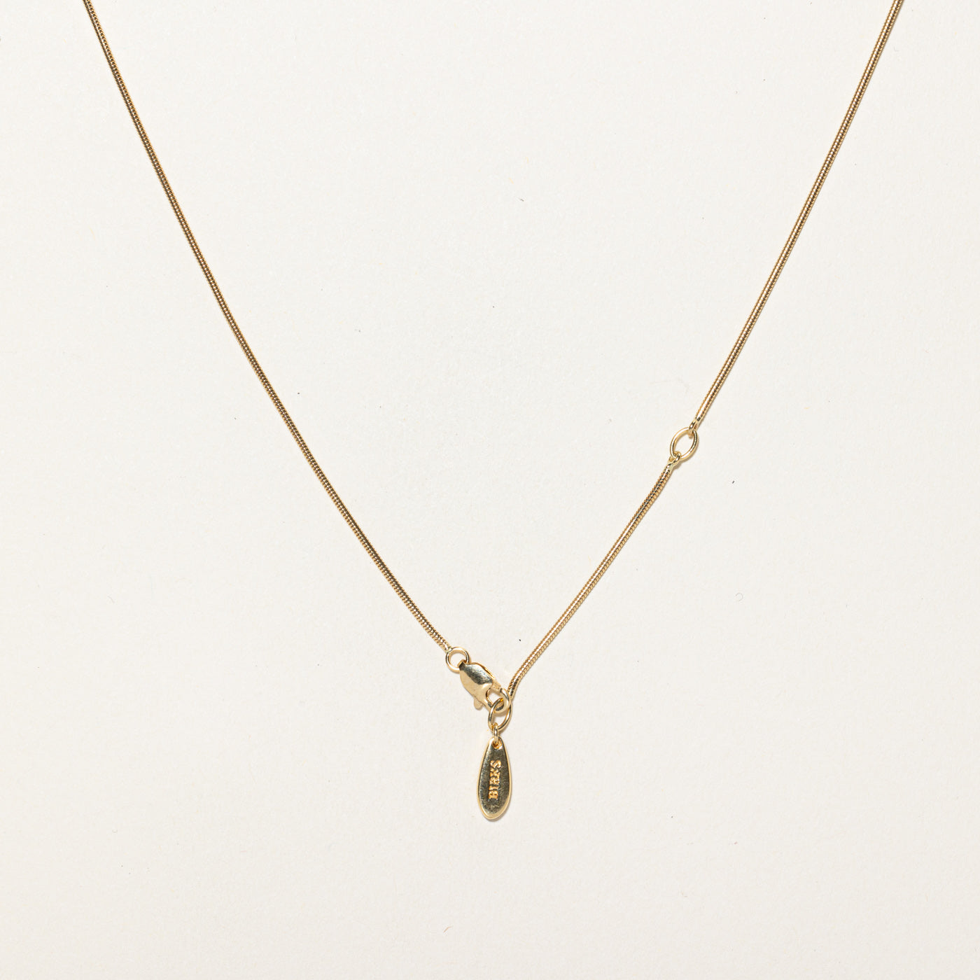 'Birks' Peridot & Diamond Flower Pendant Necklace | 2.00ct, 0.01ct | 18"