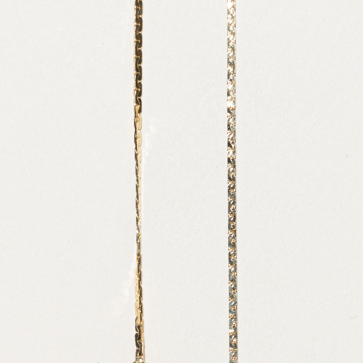 10K Yellow Gold C Link Chain | 22"