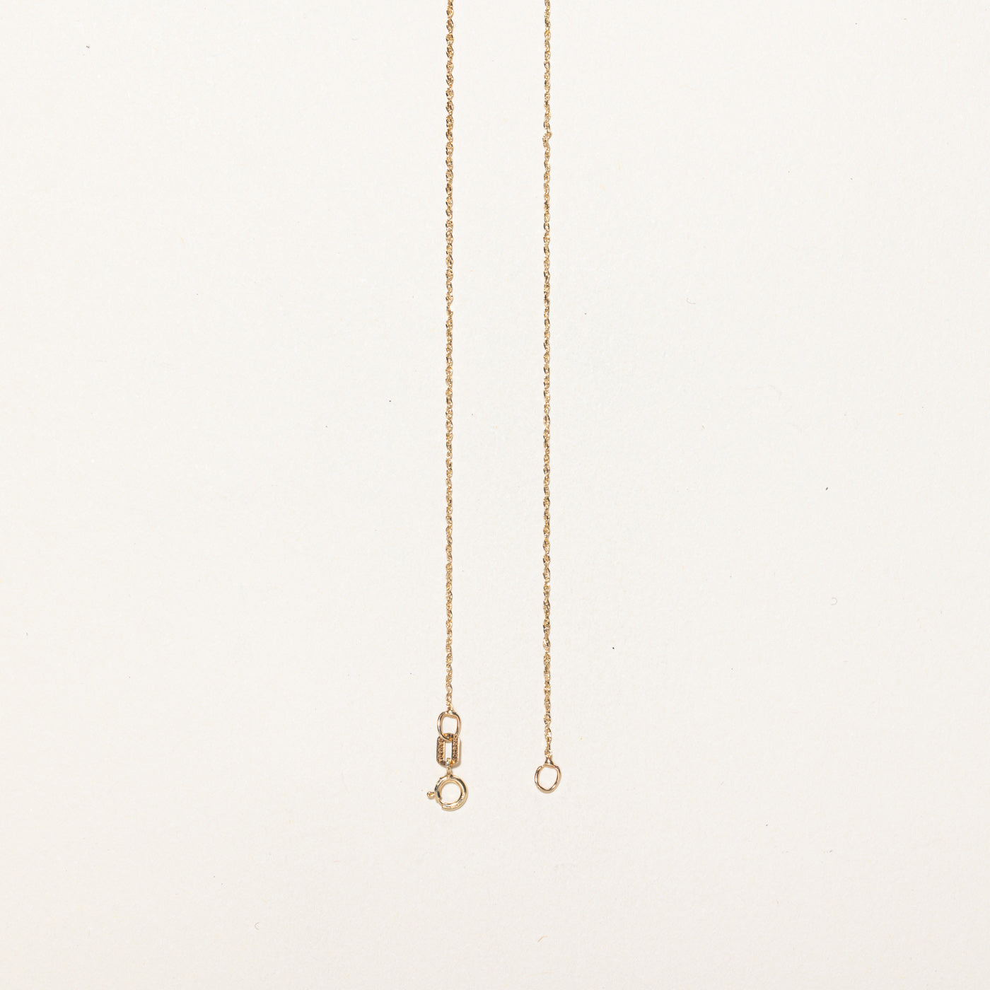 10k Yellow Gold Singapore Chain | 16"
