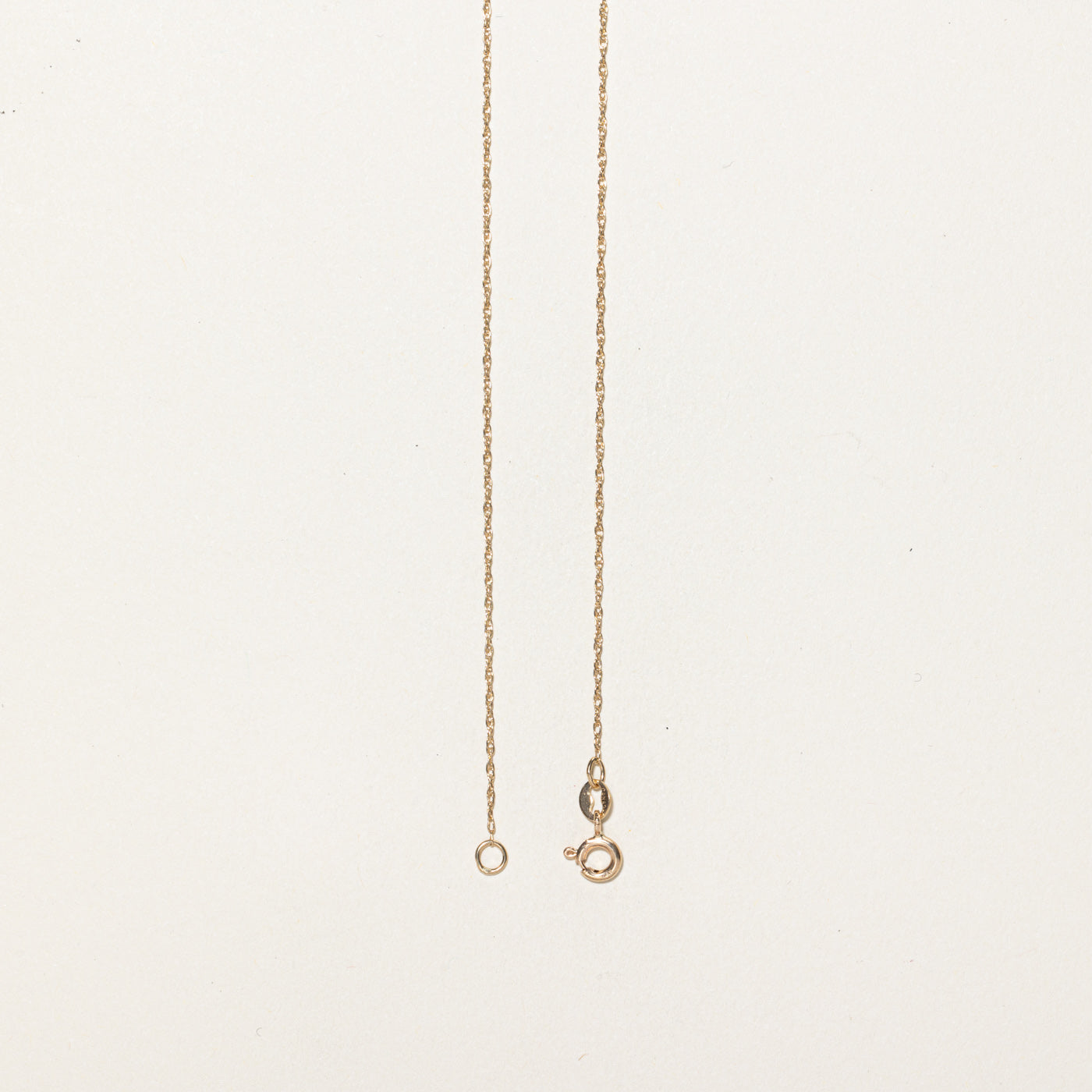 10K Yellow Gold Singapore Chain | 17"