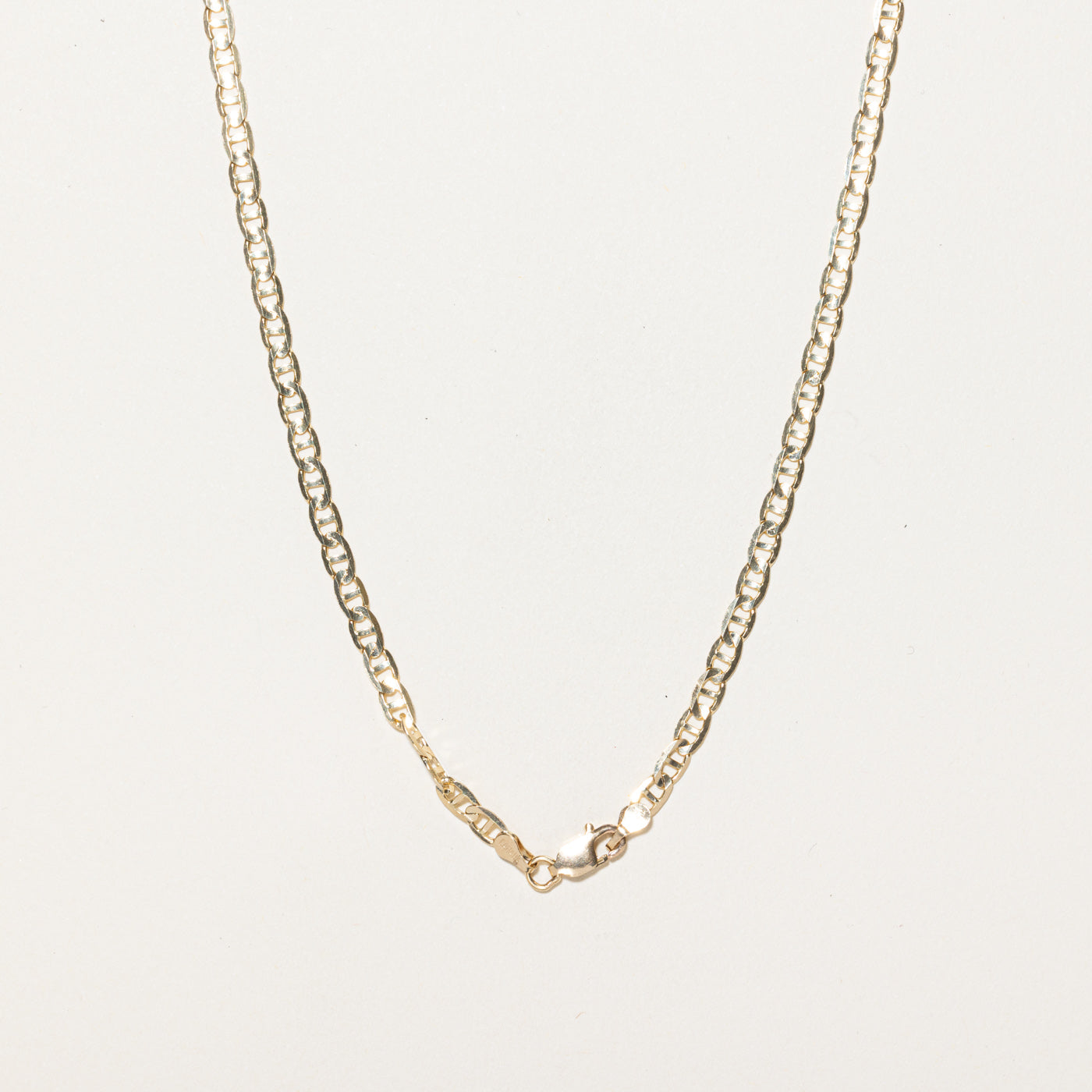 14K Yellow Gold Anchor Chain | 24"