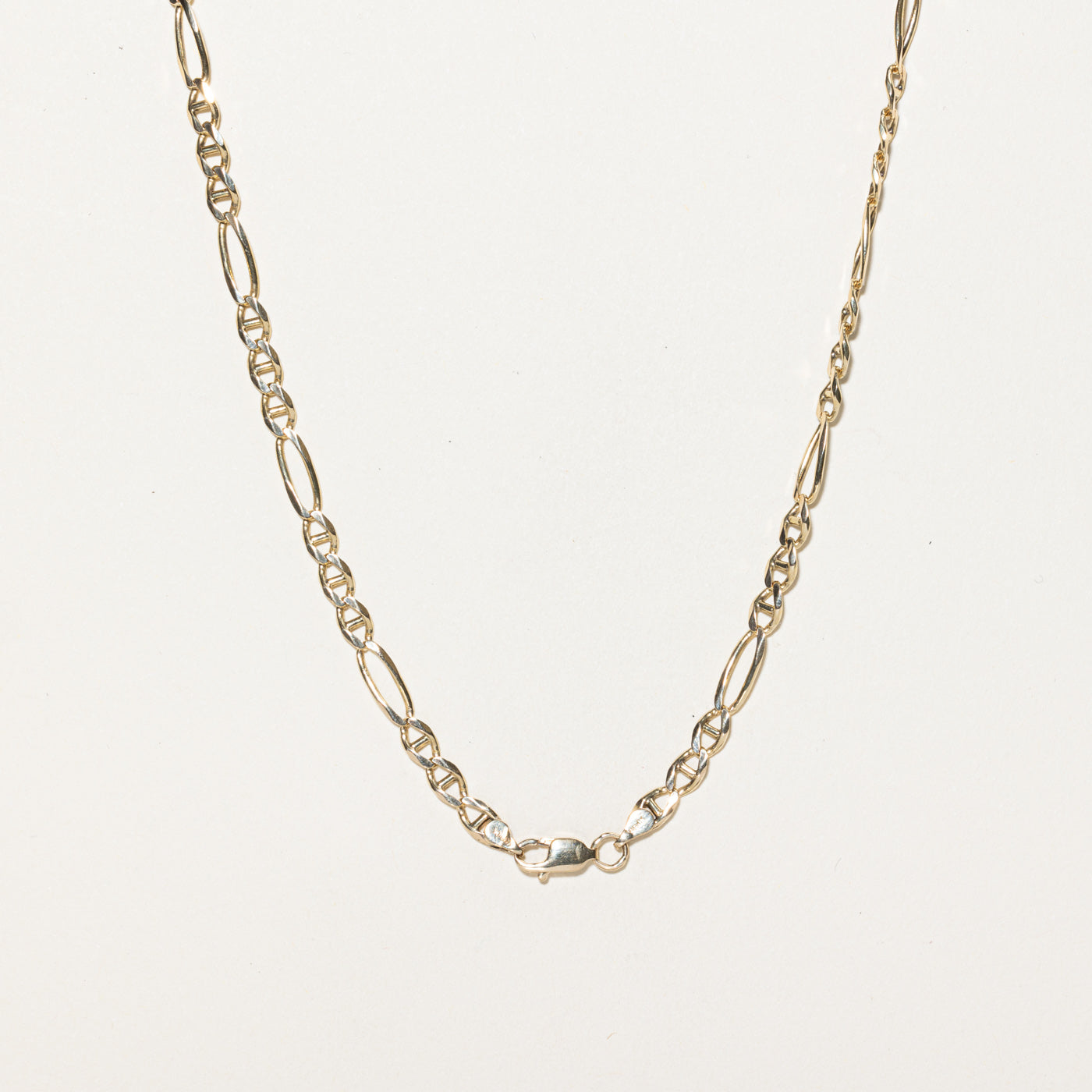 10K Yellow Gold Figarucci Chain | 22"