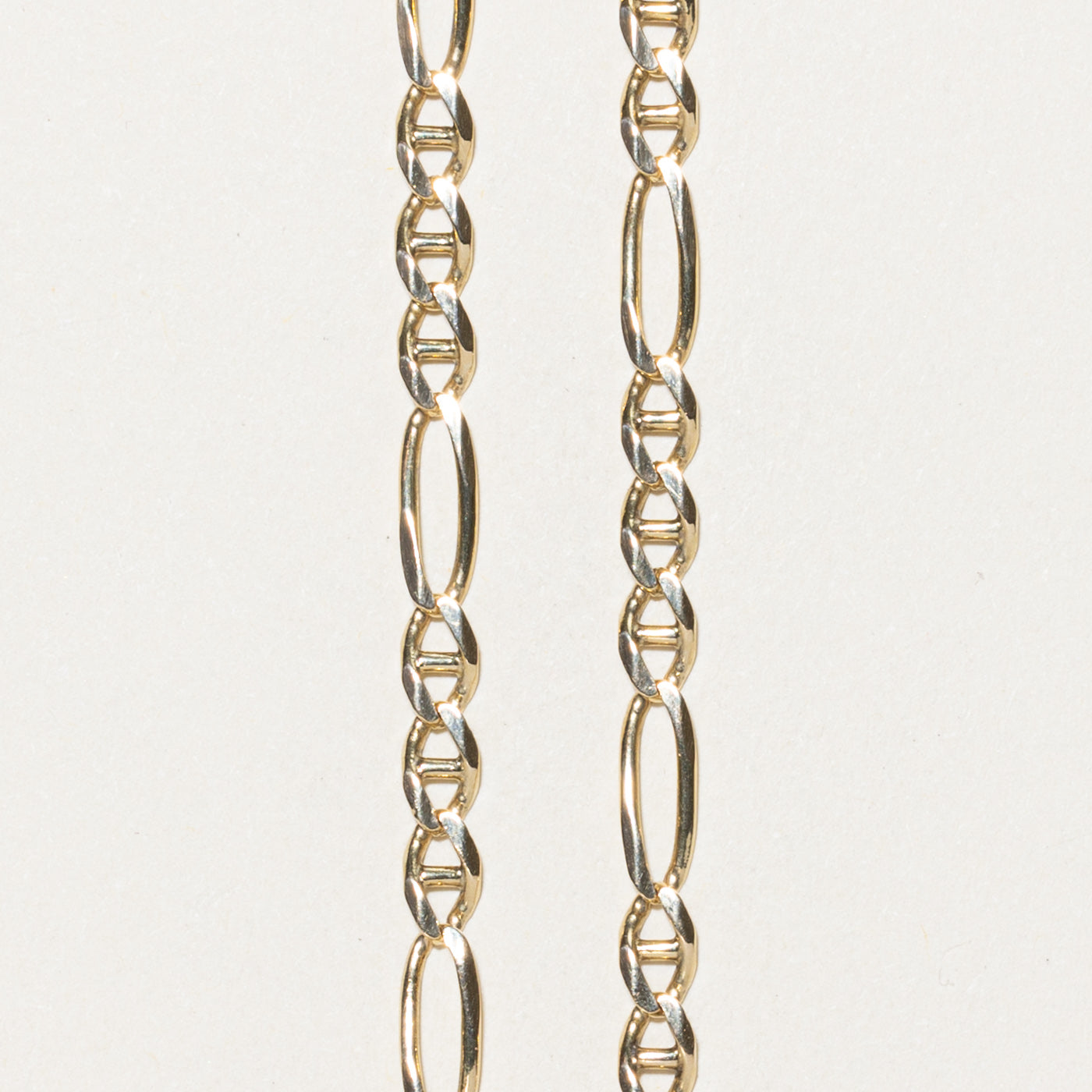 10K Yellow Gold Figarucci Chain | 22"