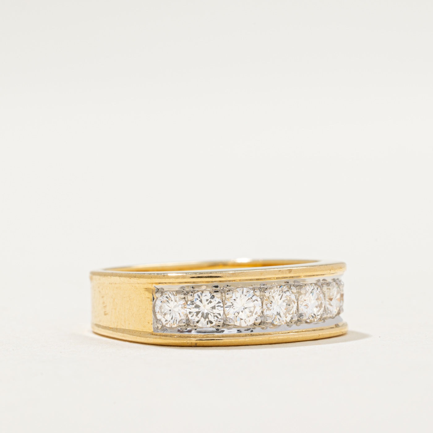 'Cavelti' Seven Stone Diamond Band | 0.59ctw | SZ 4.75