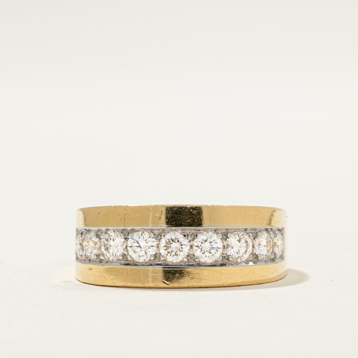 'Cavelti' Semi Eternity Diamond Band | 0.70ctw | SZ 5.75