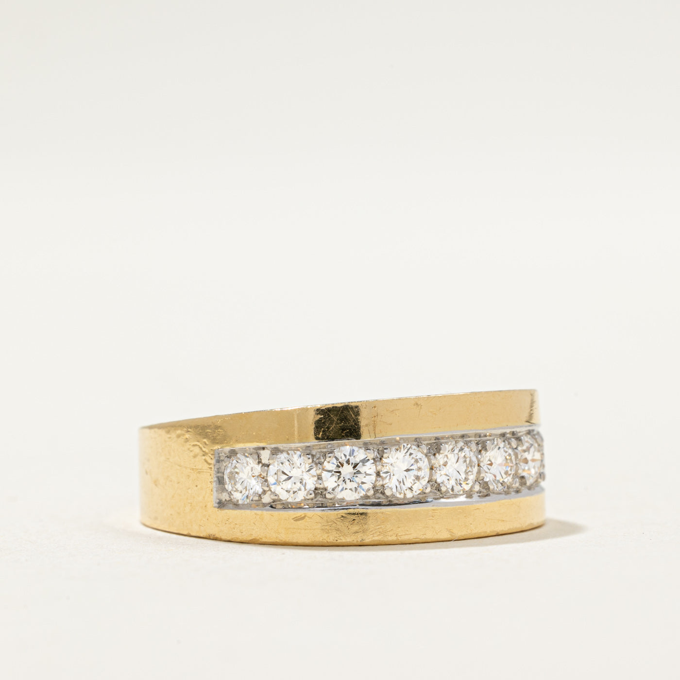 'Cavelti' Semi Eternity Diamond Band | 0.70ctw | SZ 5.75