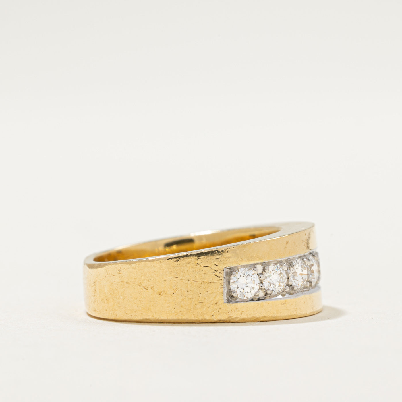 'Cavelti' Semi Eternity Diamond Band | 0.70ctw | SZ 5.75