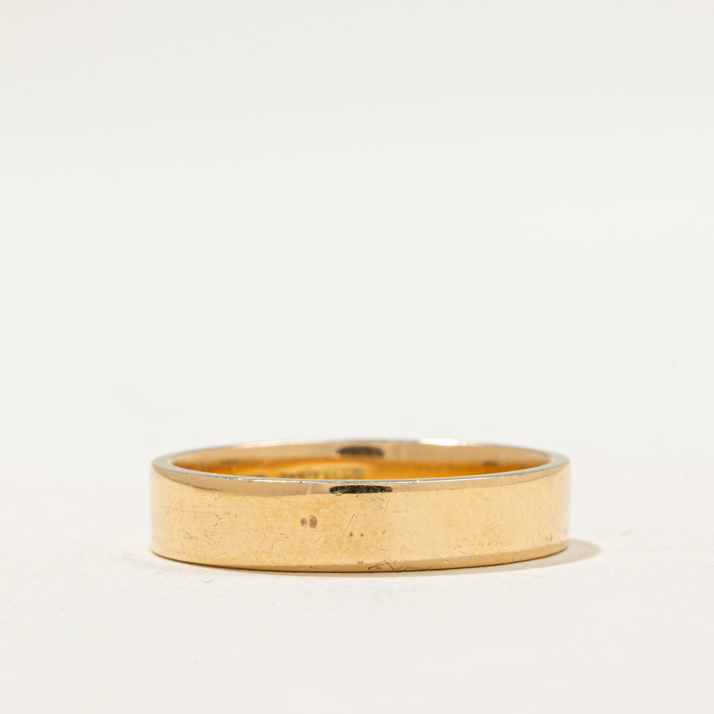 Alliance « Cavelti » en or jaune 18 carats | 3,95 mm | Taille 6,25