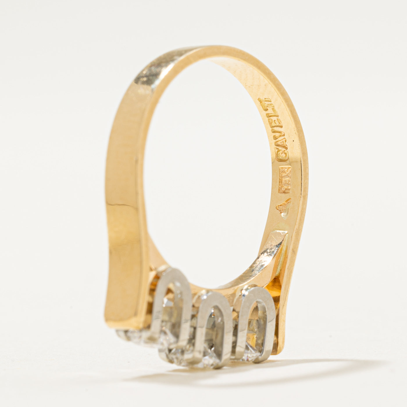 'Cavelti' Tension Set Diamond Ring | 0.54ctw | SZ 6