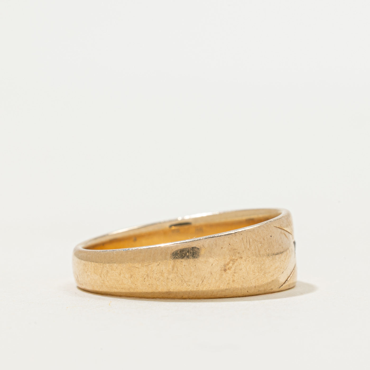 'Birks' Star Set Diamond Band | 0.007ct | SZ 9.25