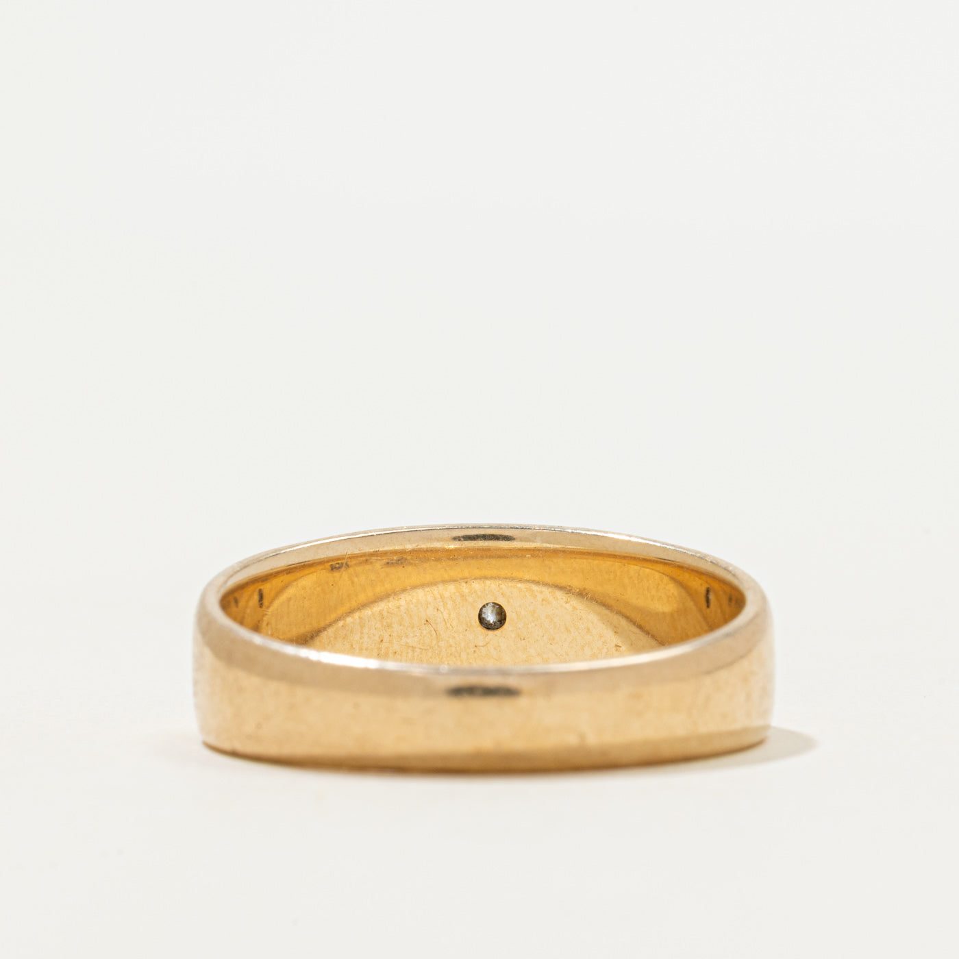 'Birks' Star Set Diamond Band | 0.007ct | SZ 9.25