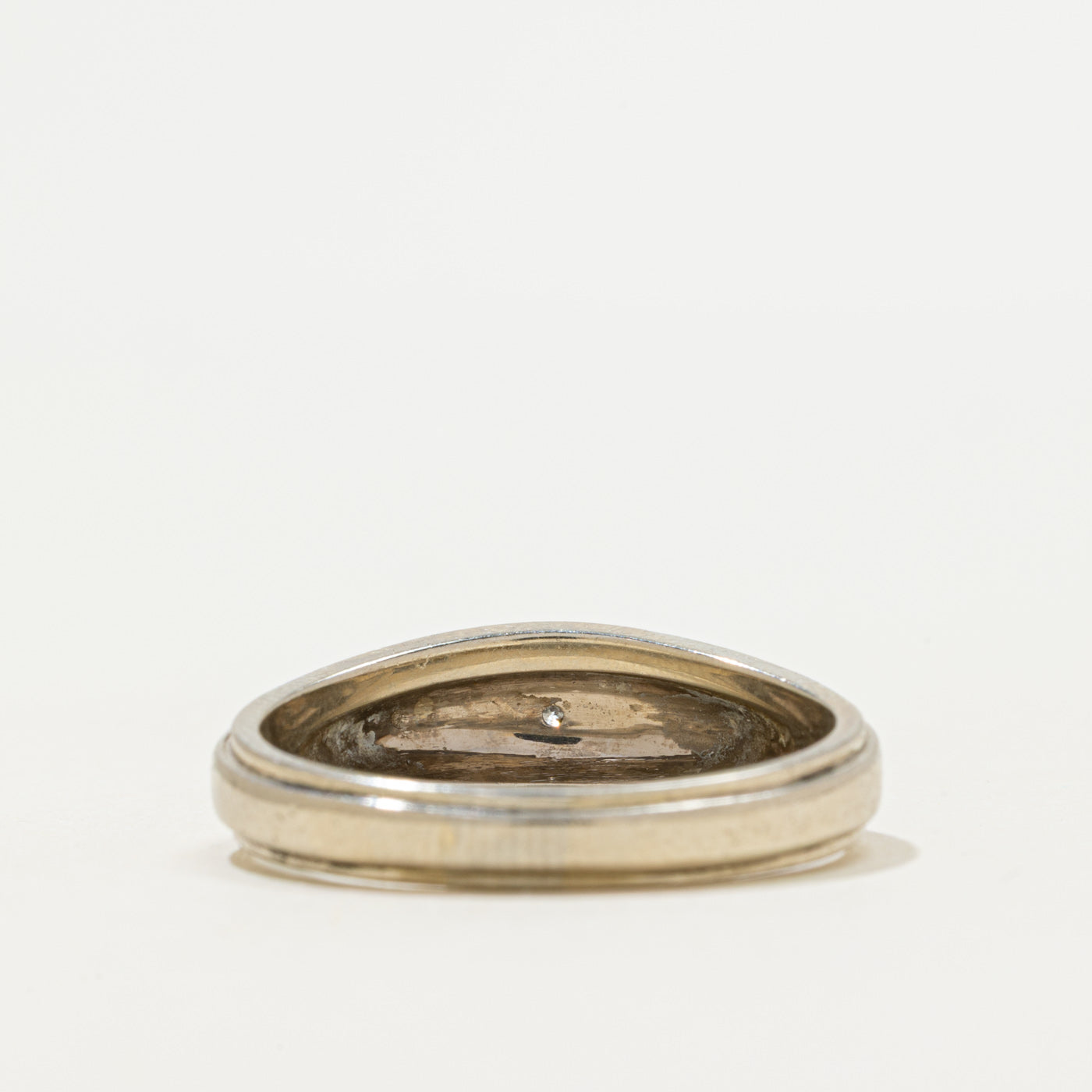 'Birks' Star Set Diamond Tapered Ring | 0.02ct | SZ 11.25