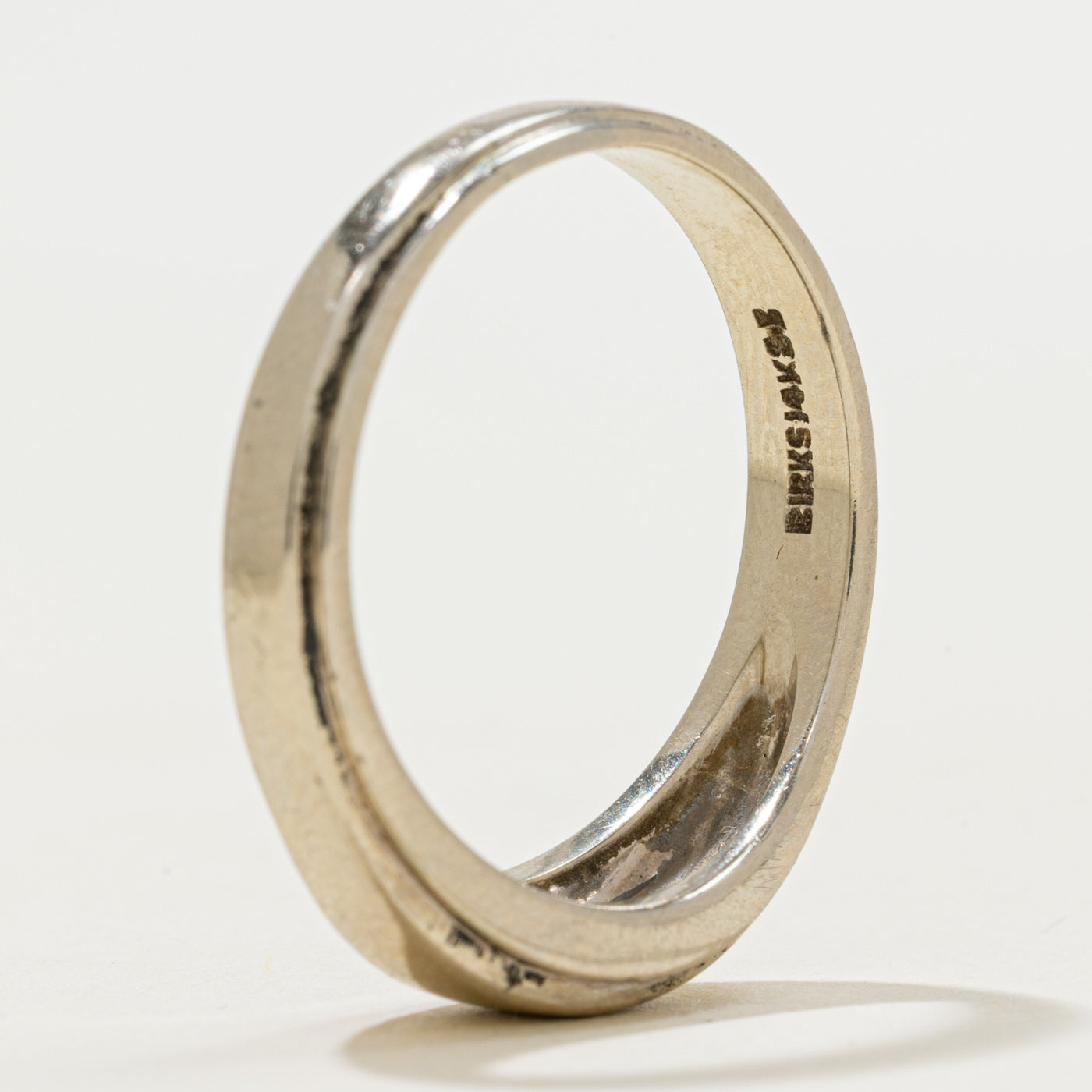 'Birks' Star Set Diamond Tapered Ring | 0.02ct | SZ 11.25