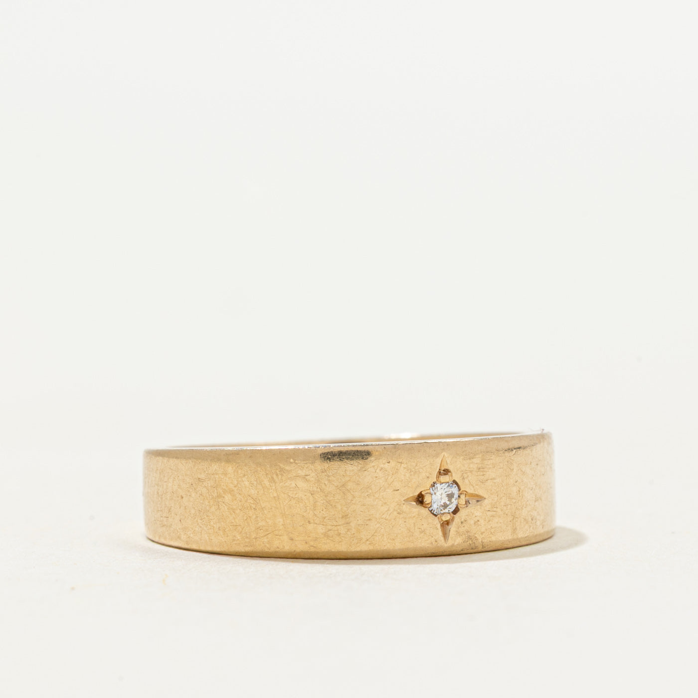 'Birks' Star Set Diamond Band | 0.02ct | SZ 5