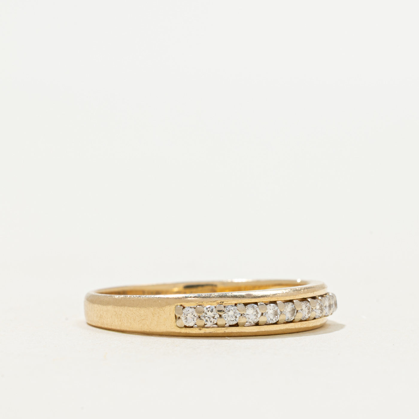 'Birks' Semi-Eternity Diamond Ring | 0.11ctw | SZ 6.75