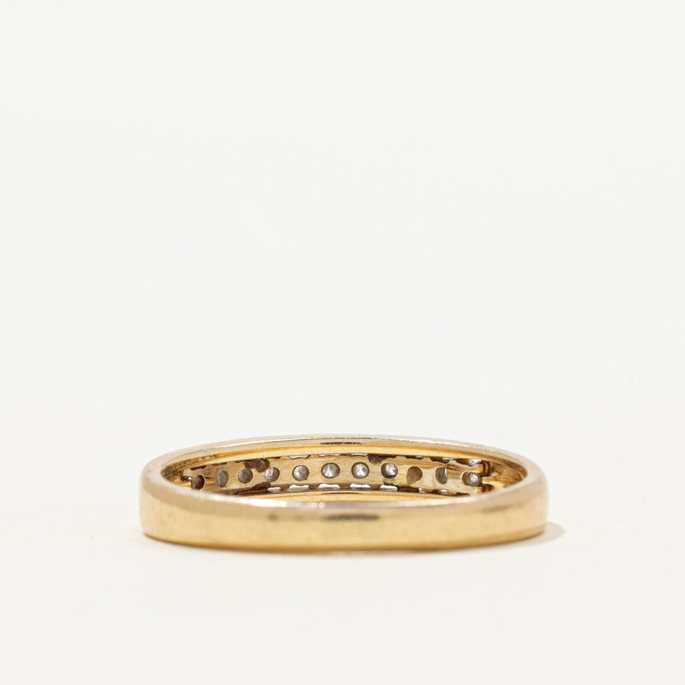 'Birks' Semi-Eternity Diamond Ring | 0.11ctw | SZ 6.75