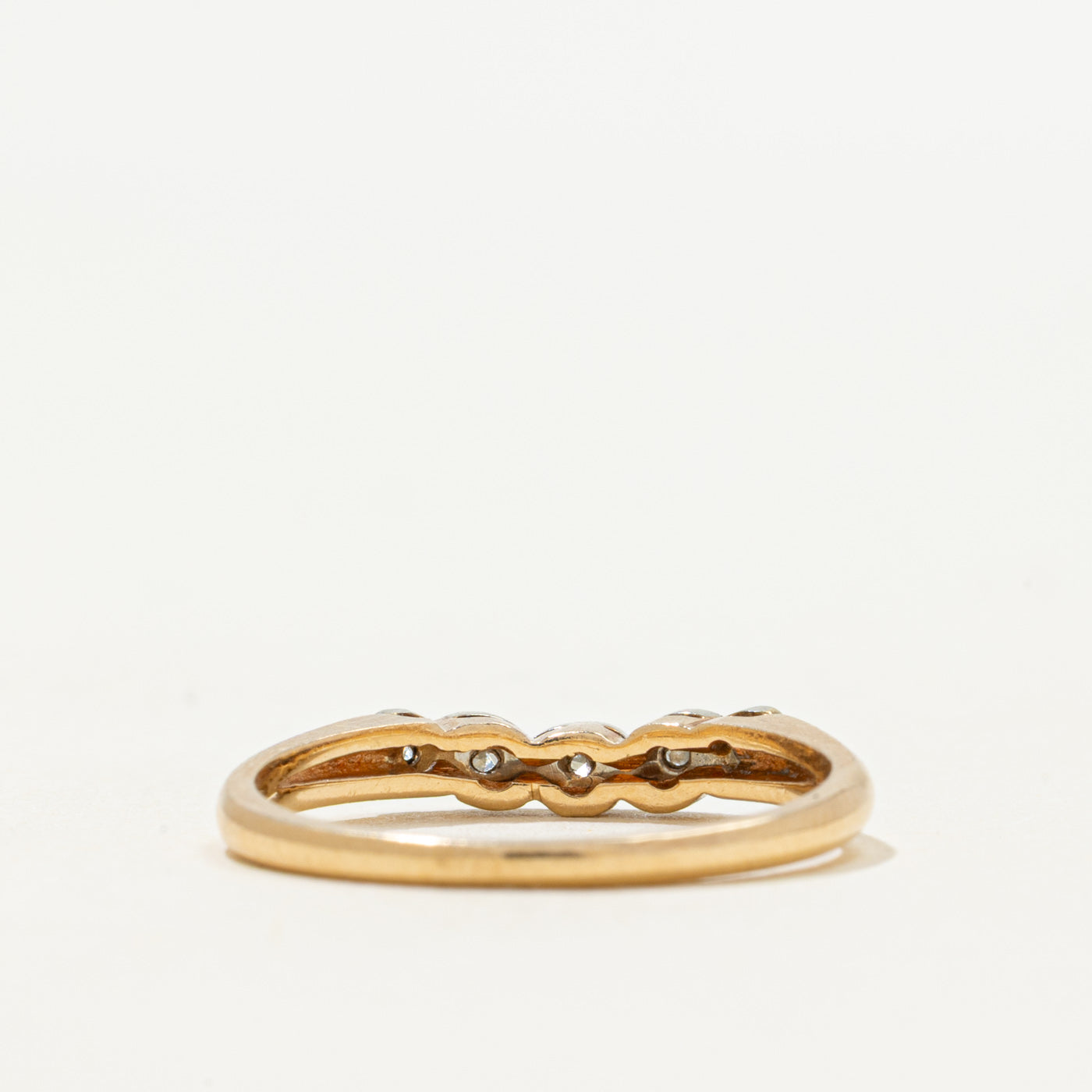 'Birks' Diamond Contour Ring | 0.04ctw | SZ 5.5