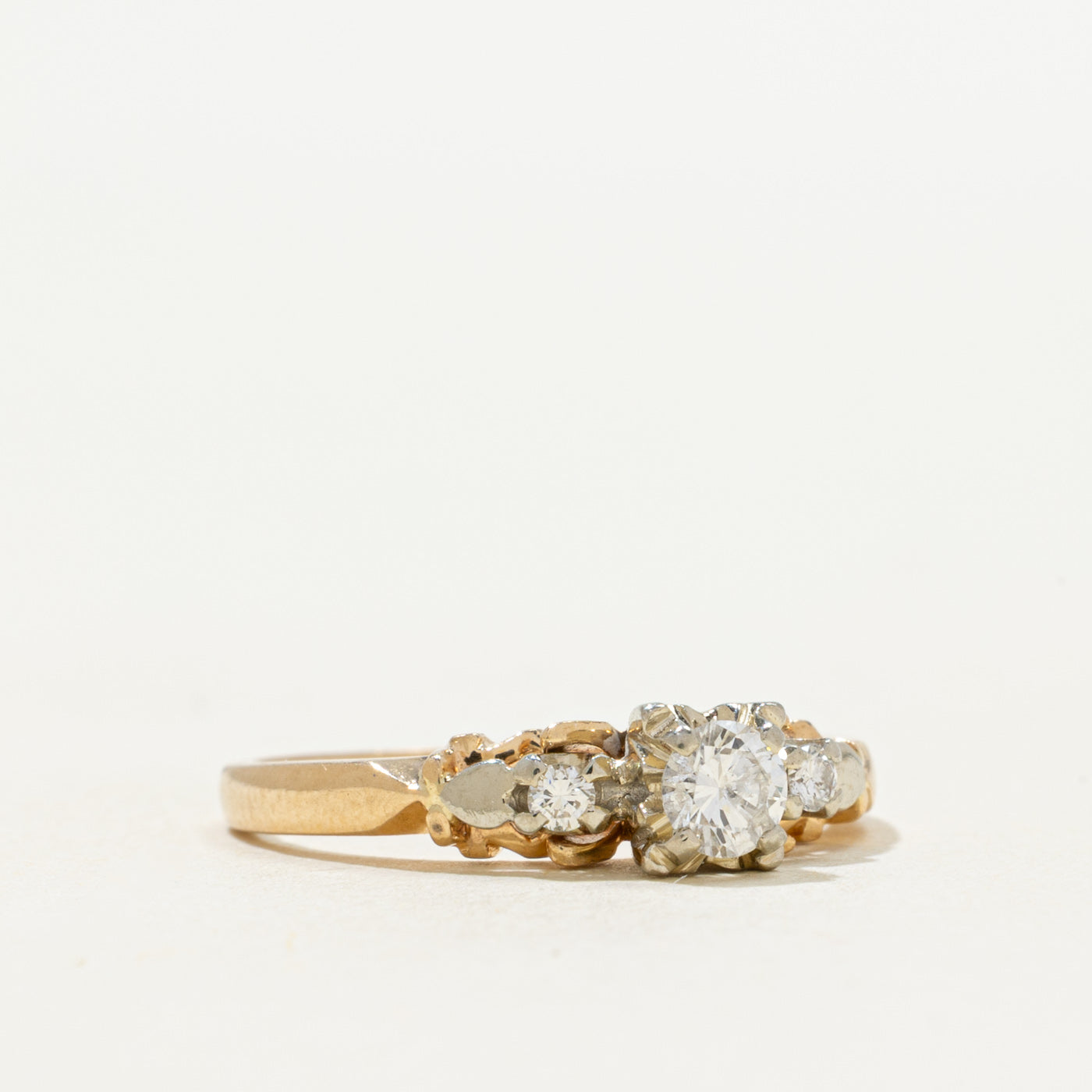 'Birks' Diamond Accented Ring | 0.24ctw | SZ 5