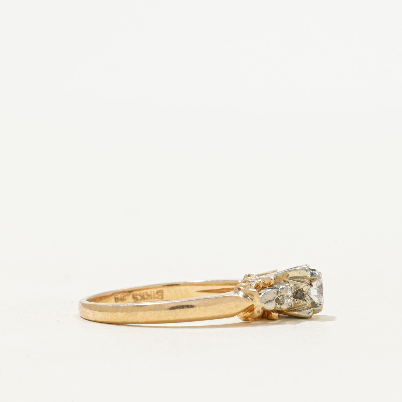 'Birks' Diamond Accented Ring | 0.24ctw | SZ 5