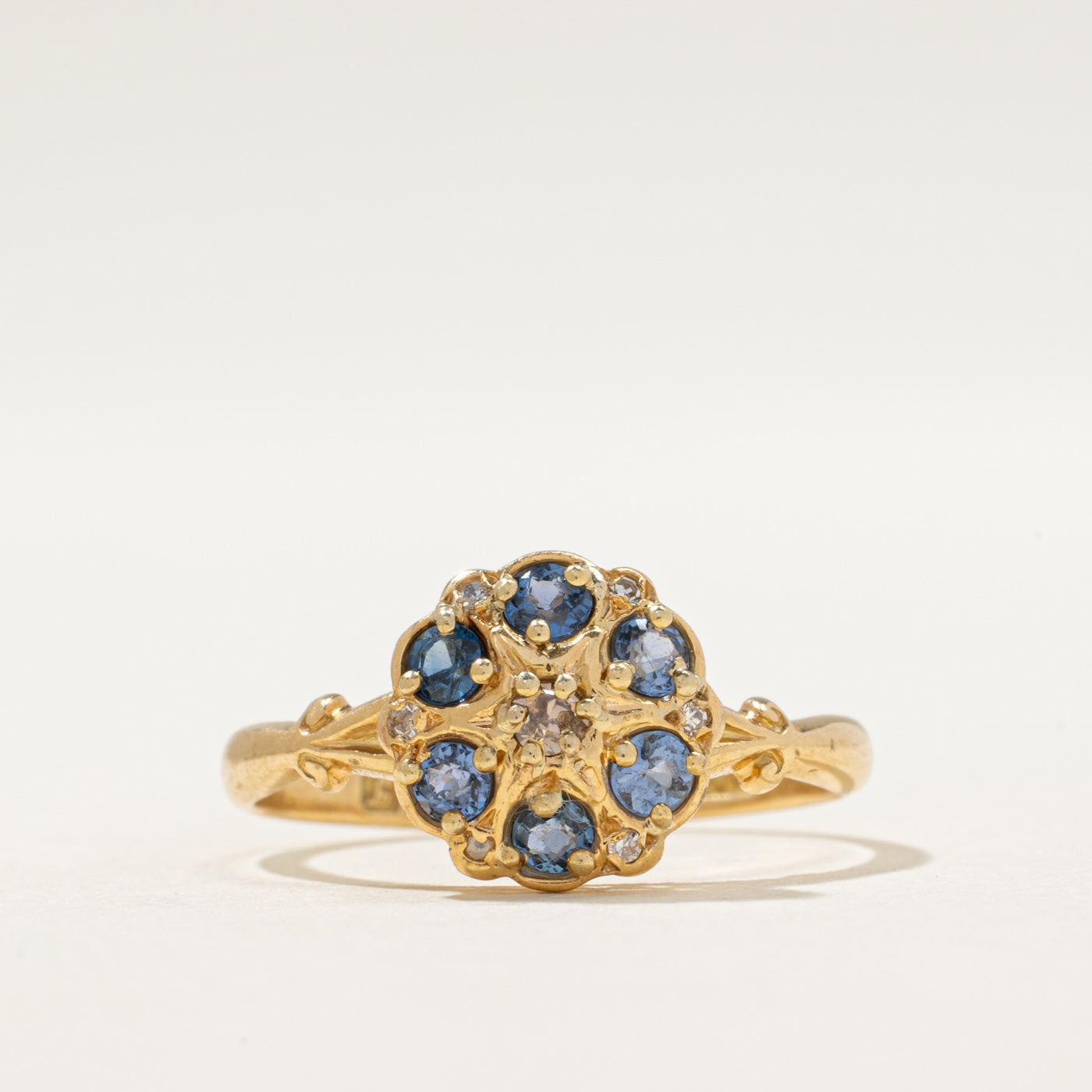 1919 Chester Edwardian Sapphire & Diamond Ring | 0.60ctw, 0.05ctw | SZ 7