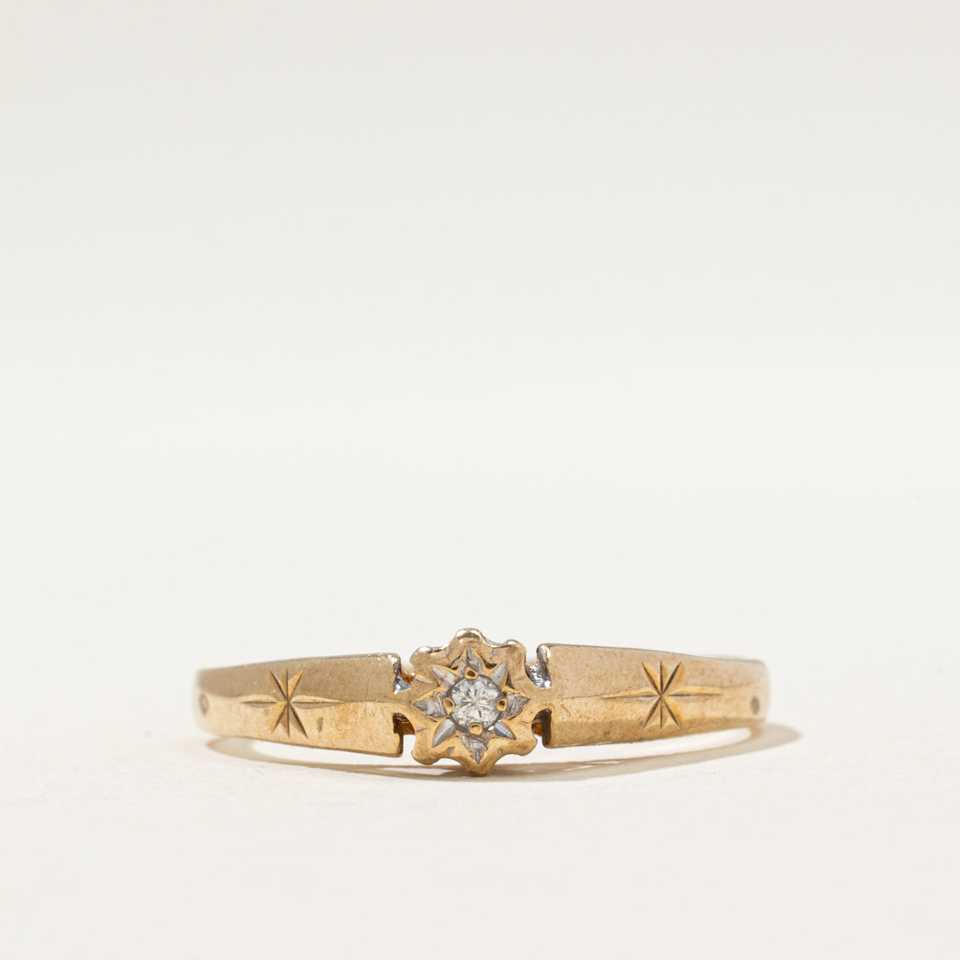 1987 London Diamond Ring | 0.01ct | SZ 8