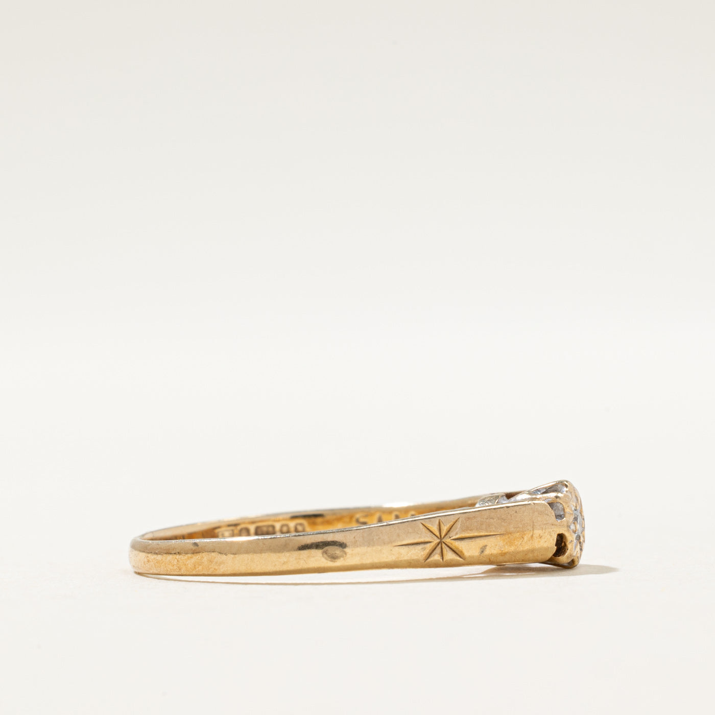1987 London Diamond Ring | 0.01ct | SZ 8