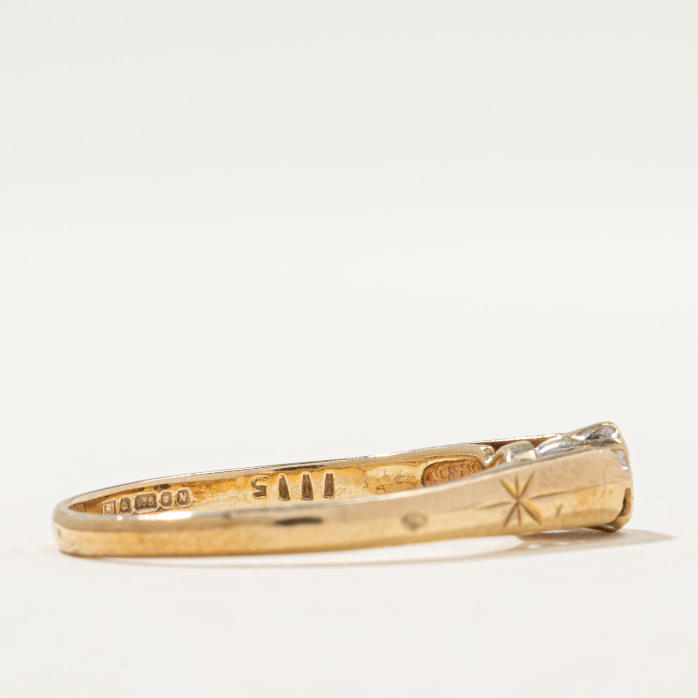 1987 London Diamond Ring | 0.01ct | SZ 8