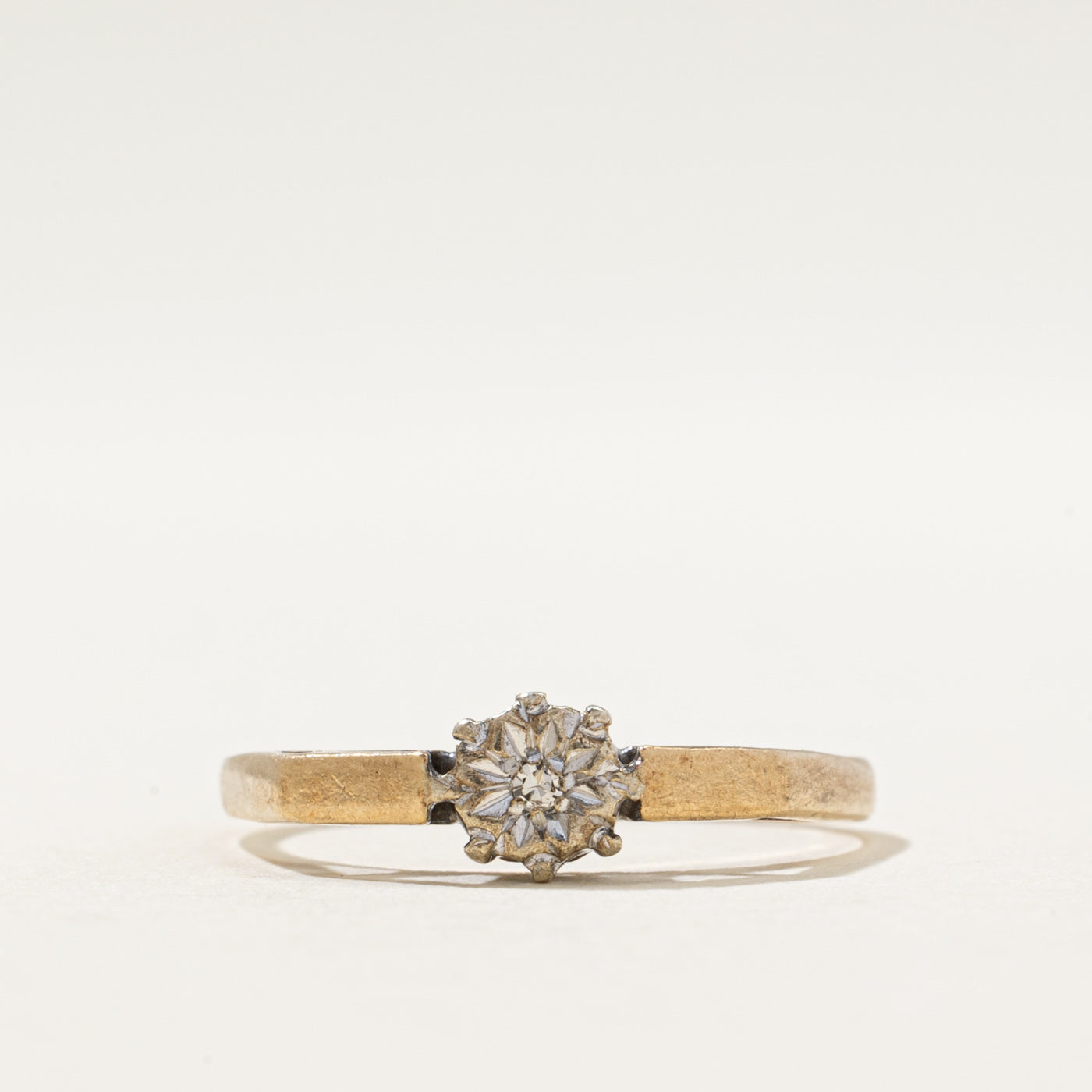 1981 Sheffield Solitaire Diamond Ring | 0.01ct | SZ 7.75
