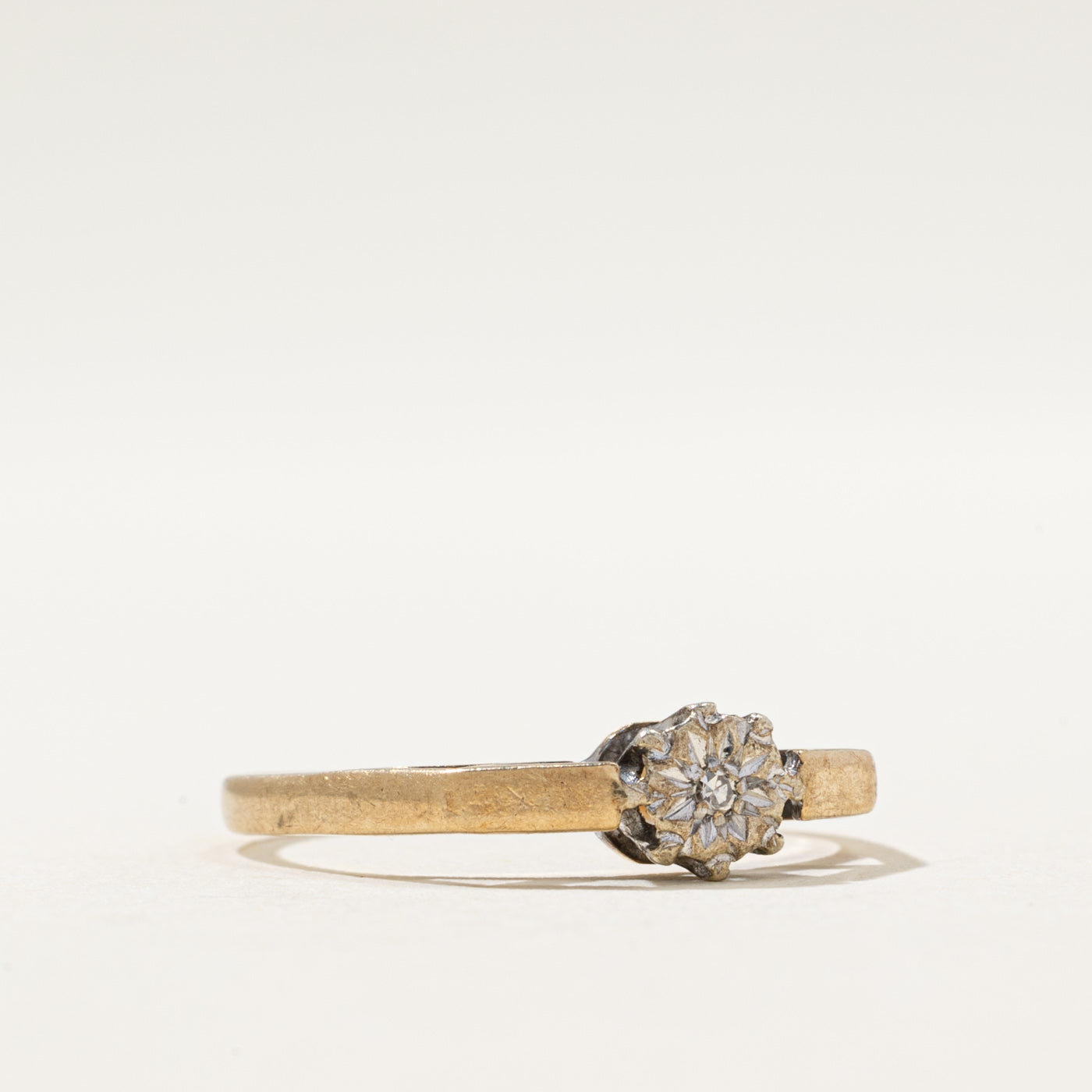 1981 Sheffield Solitaire Diamond Ring | 0.01ct | SZ 7.75