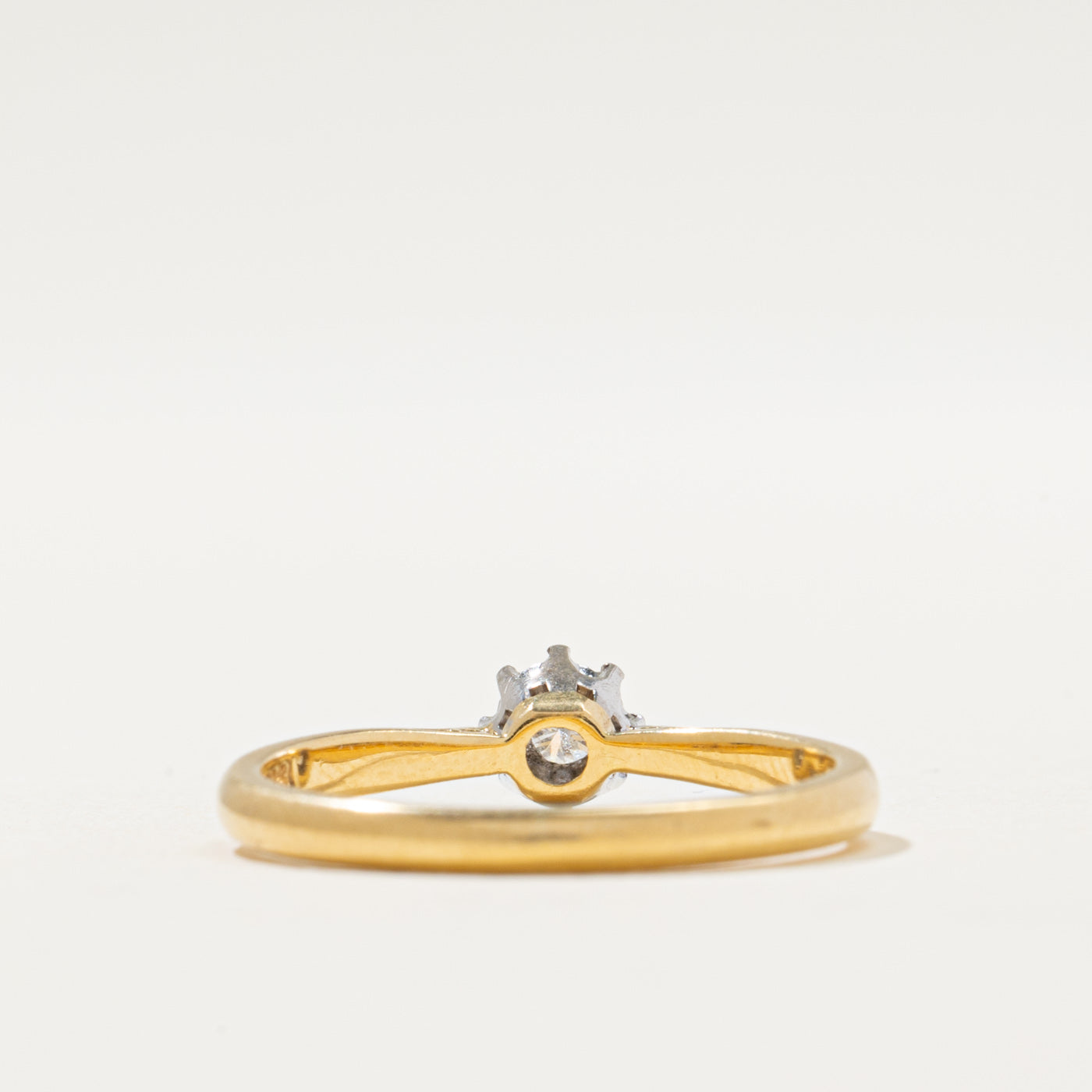 1968 London Diamond Engagement Ring | 0.08ct | SZ 6.5
