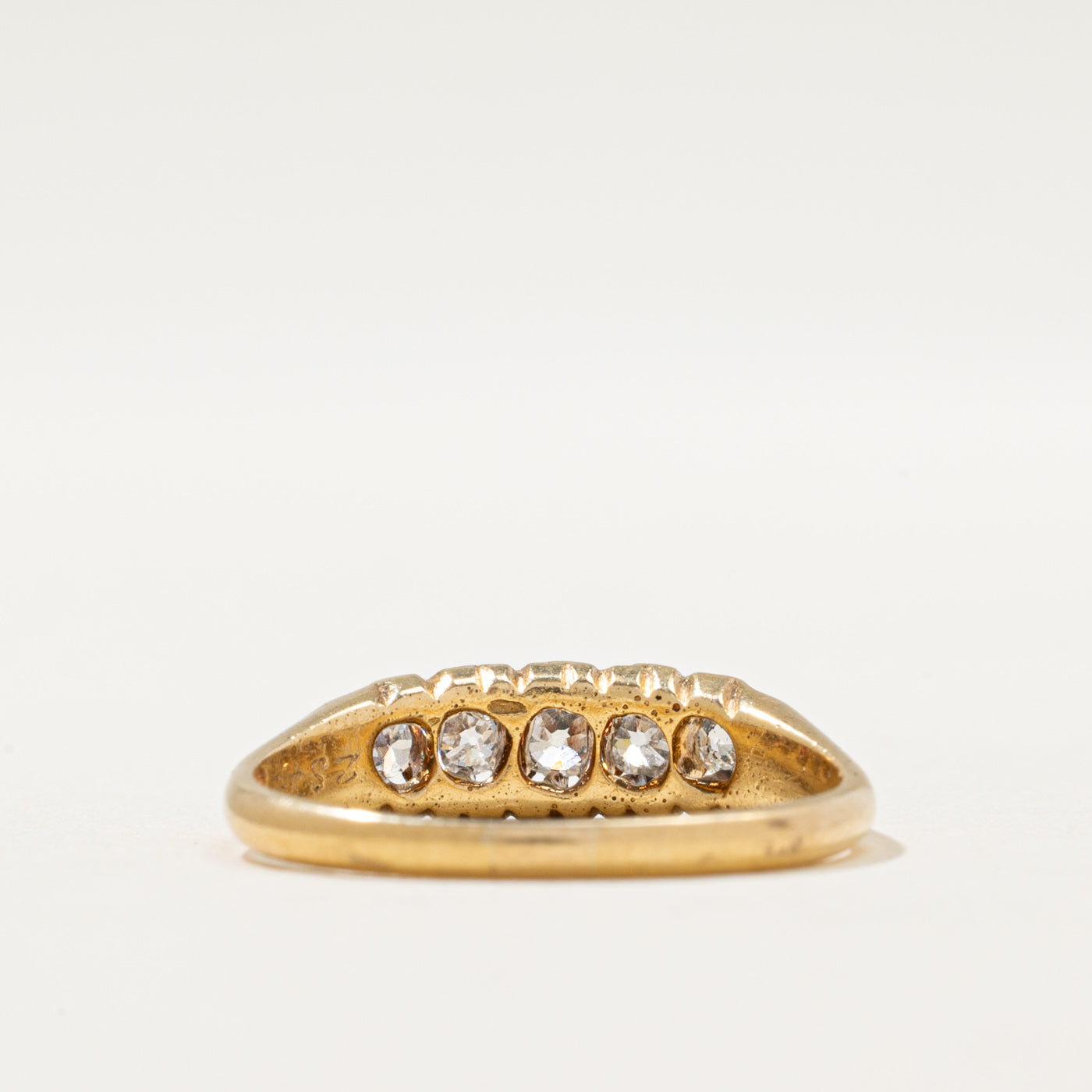 London Five Stone Diamond Ring | 0.23ctw | SZ 6.5