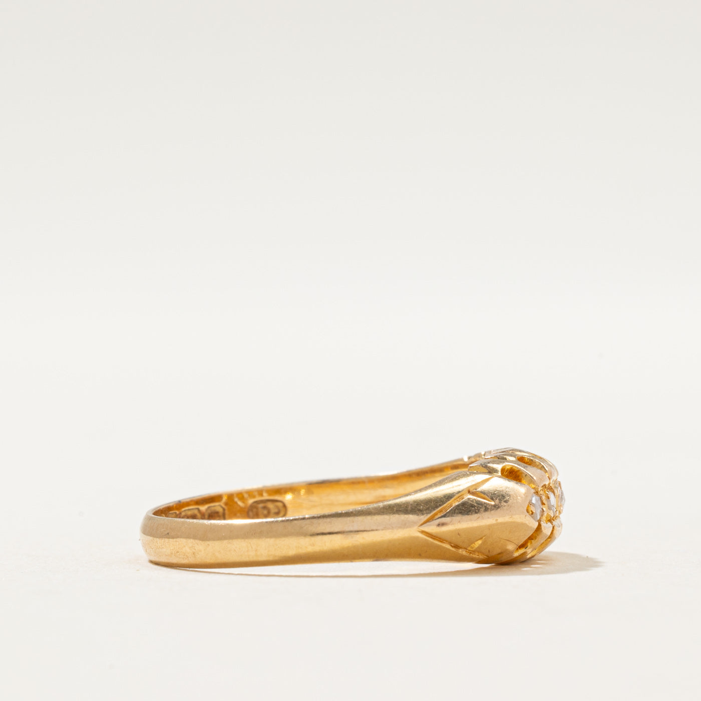 1917 Birmingham Five Stone Diamond Ring | 0.05ctw | SZ 7