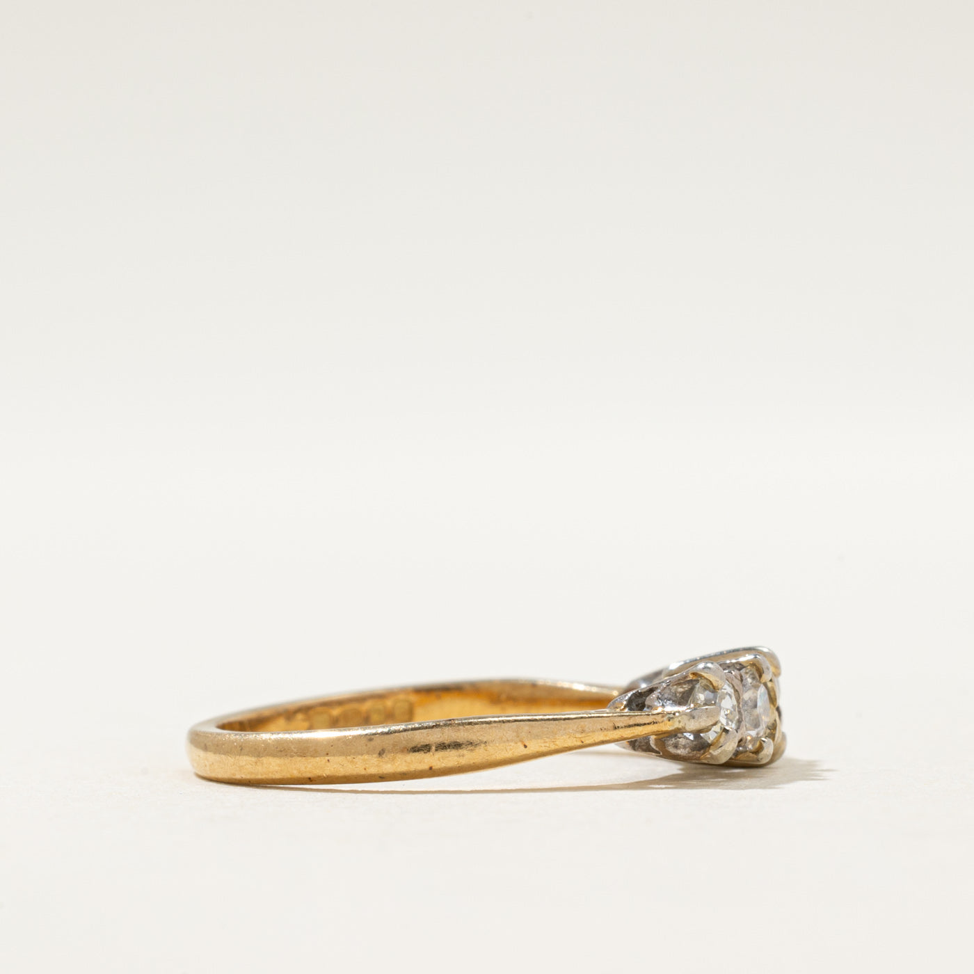 1967 London Five Stone Diamond Ring | 0.50ctw | SZ 6.5