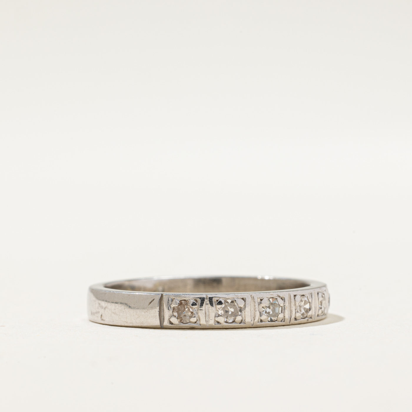 Swedish Semi Eternity Diamond Band | 0.15ctw | SZ 6.75