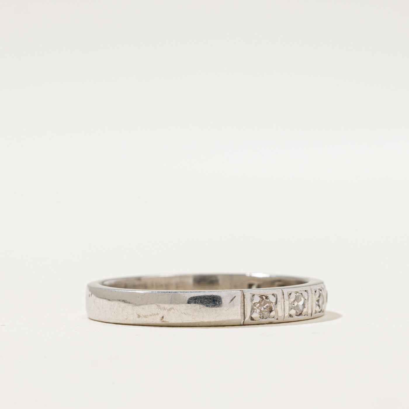 Swedish Semi Eternity Diamond Band | 0.15ctw | SZ 6.75