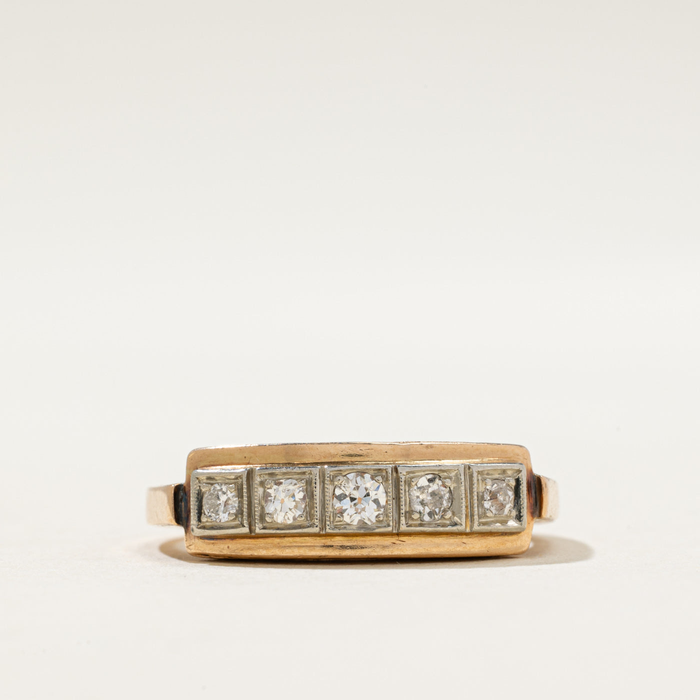 Vienna Five Stone Diamond Ring | 0.25ctw | SZ 7.5