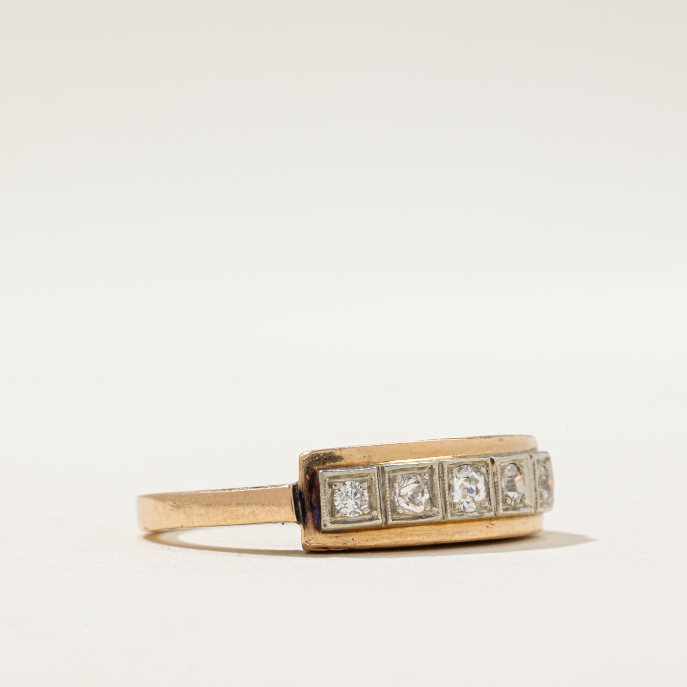 Vienna Five Stone Diamond Ring | 0.25ctw | SZ 7.5