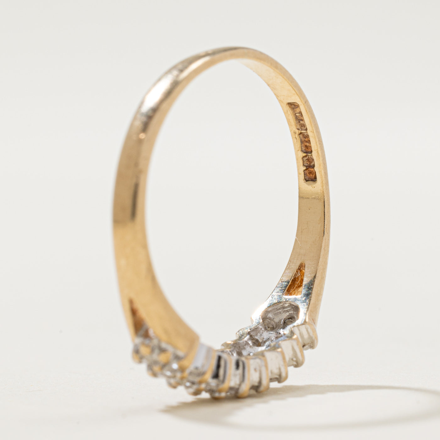 1991 London Multi Row Diamond Ring | 0.12ctw | SZ 6.5