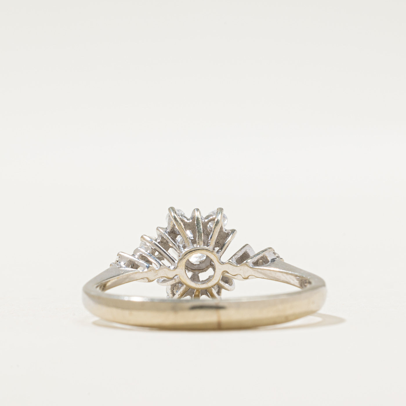 Diamond Floral Cluster Ring | 0.28ctw | SZ 6.5