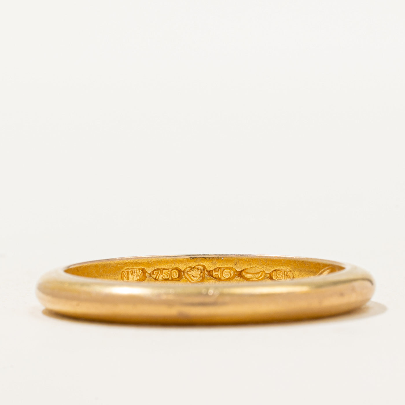 1937 Helsinki 18k Yellow Gold Band | 3.05mm | SZ 11.5