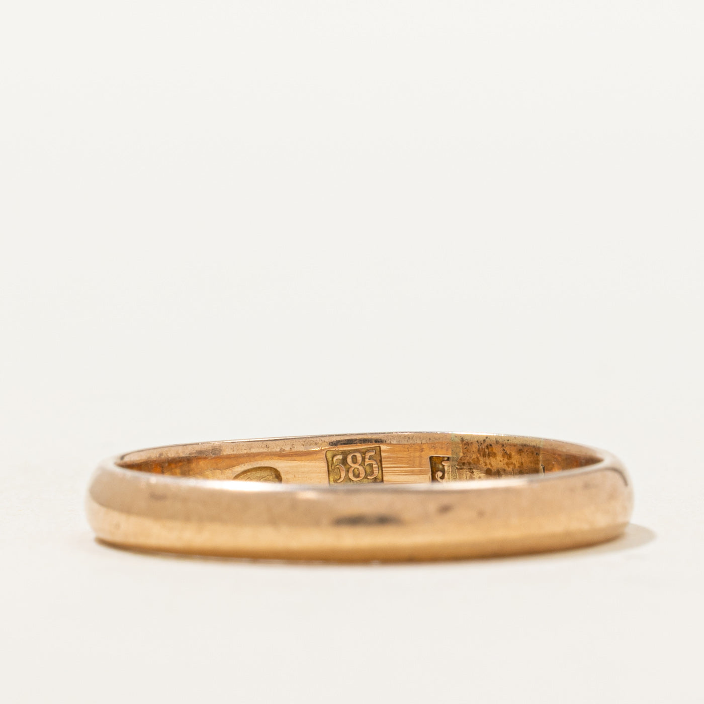 Estonian Hallmarked 14k Band | 2.91 | SZ 8.25