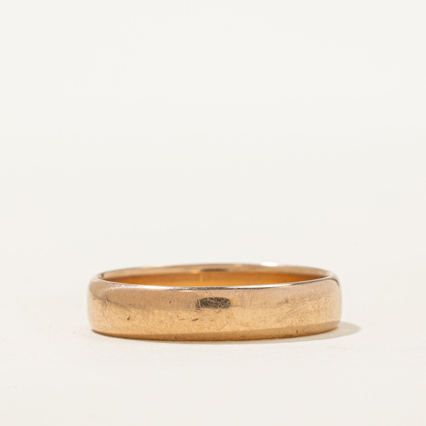 Vintage Hungarian 14k Band | 4.44mm | SZ 9