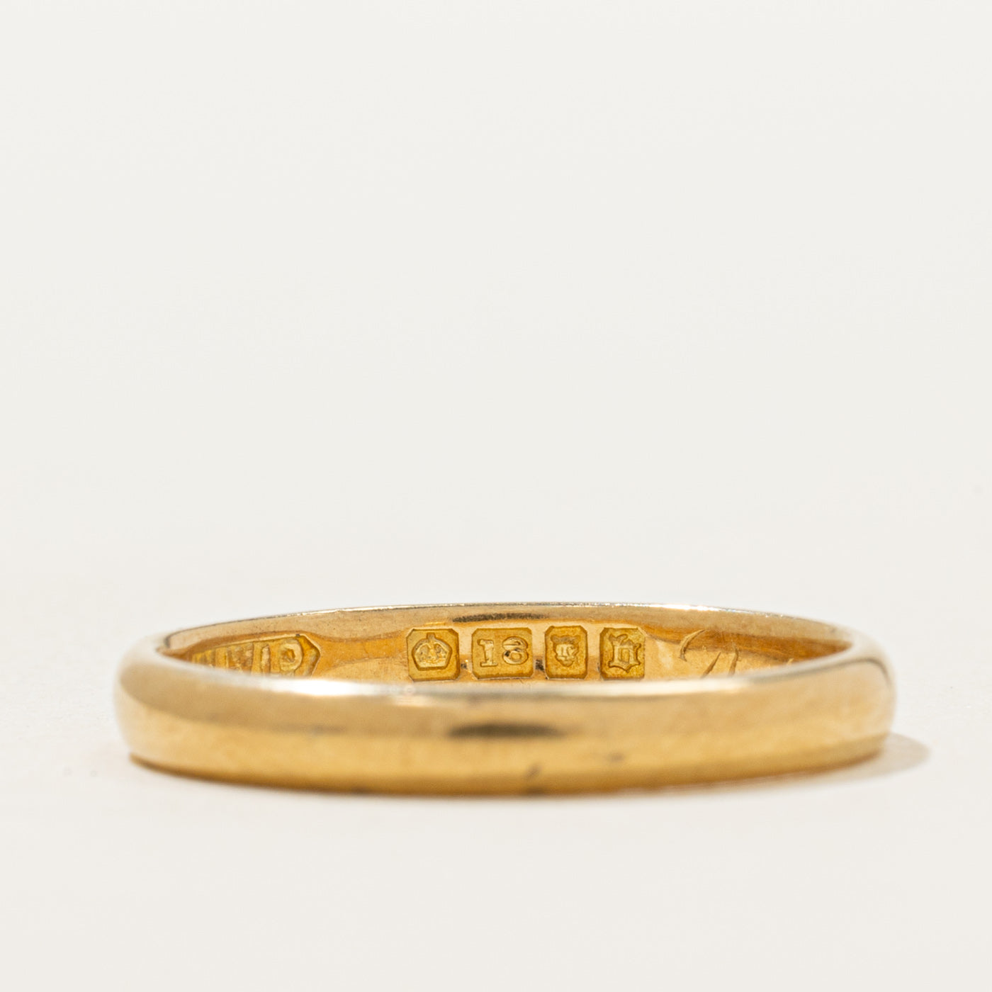 1917 London 18k Yellow Gold Band | 2.62mm | SZ 6.5
