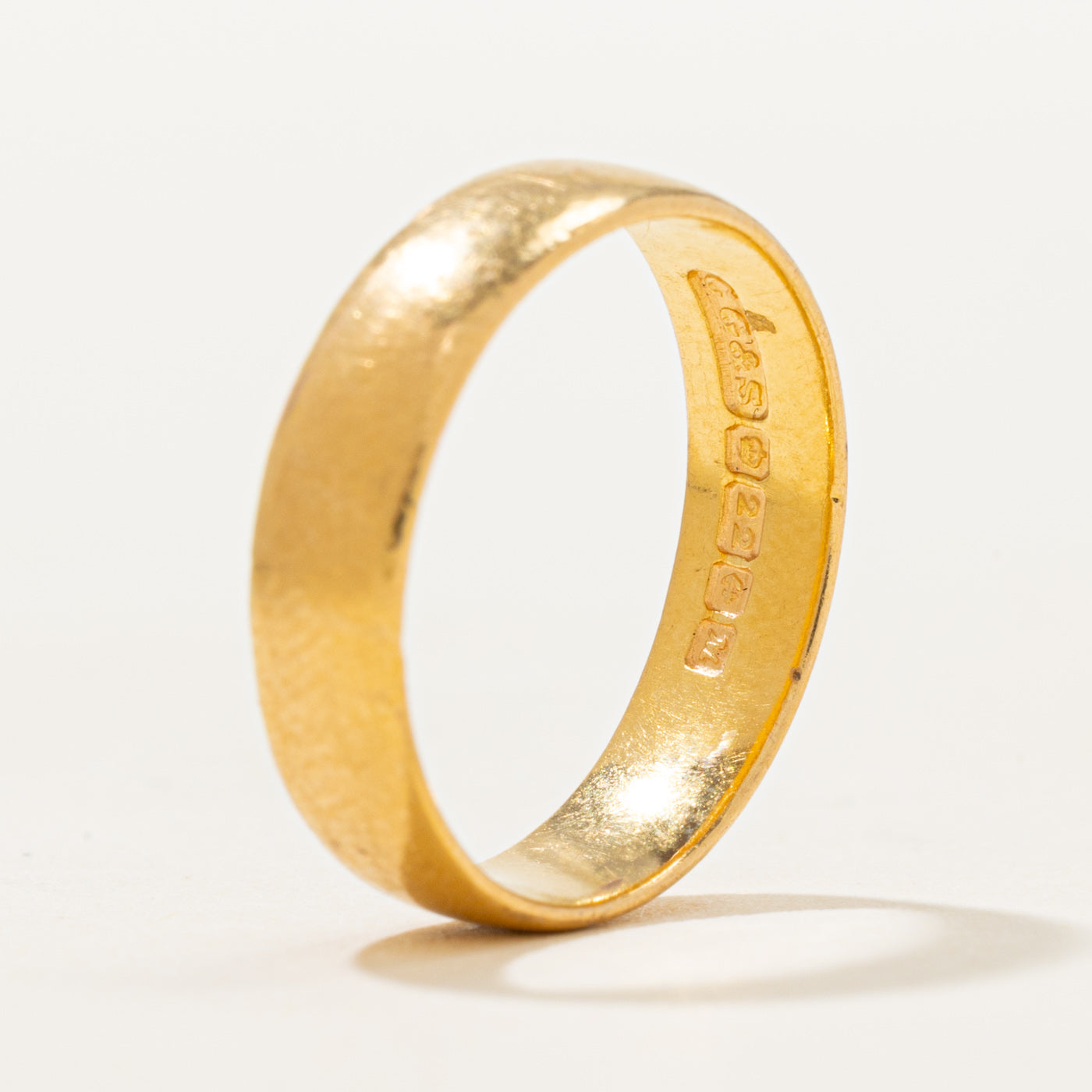 1961 Birmingham 22k Yellow Gold Band | 4.58mm | SZ 4.5