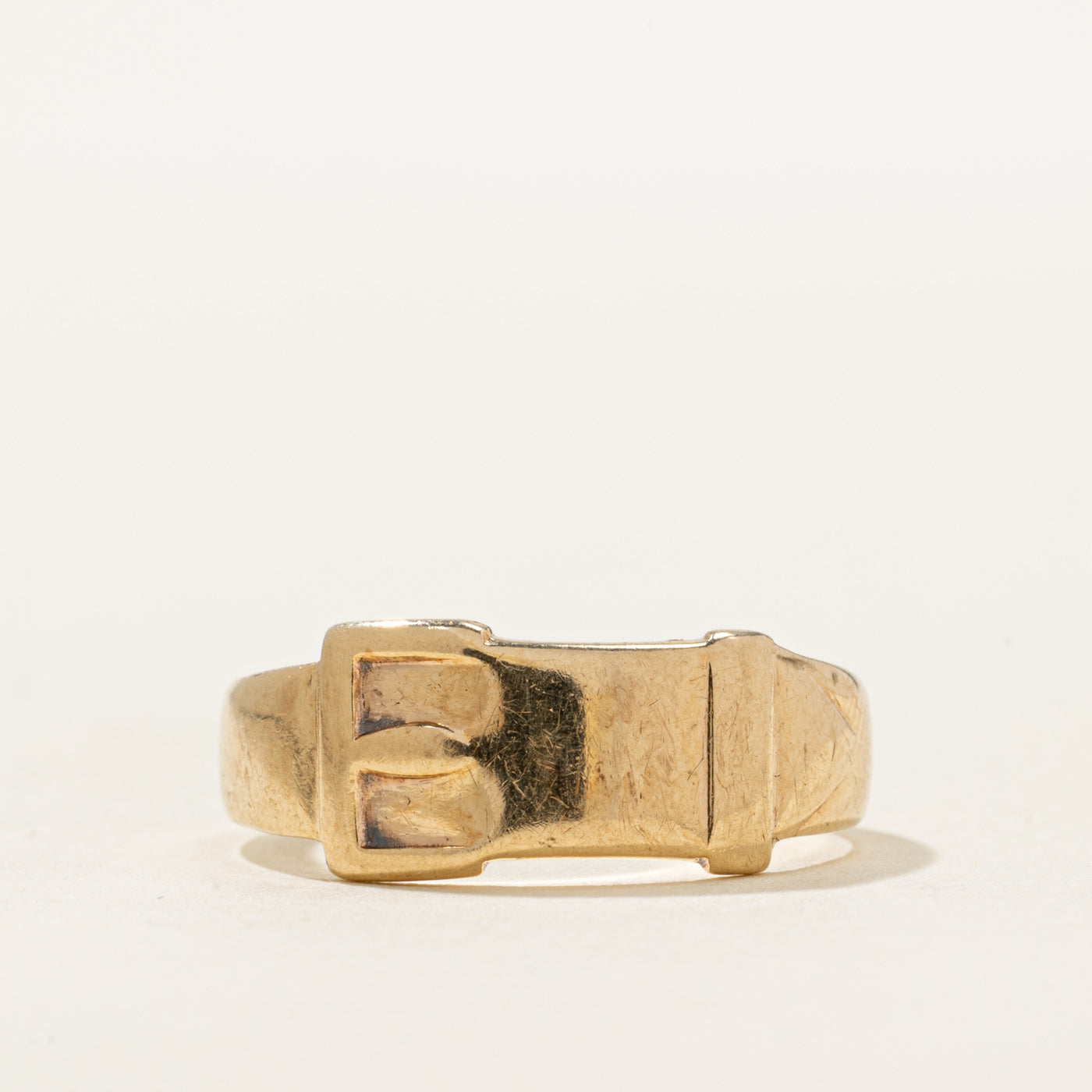 1967 Birmingham 9k Belt Buckle Ring | SZ 6.75