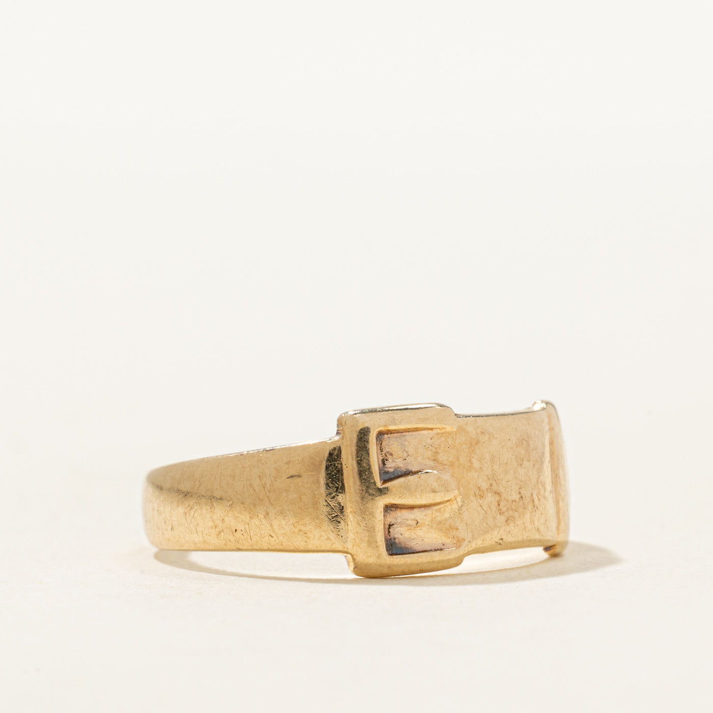 1967 Birmingham 9k Belt Buckle Ring | SZ 6.75