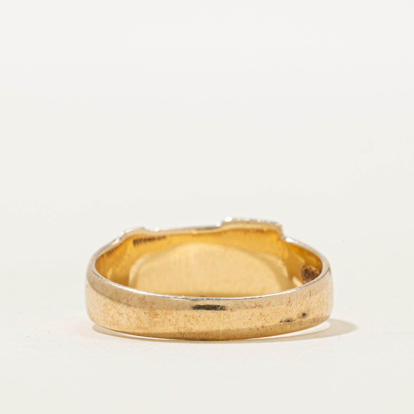 1967 Birmingham 9k Belt Buckle Ring | SZ 6.75