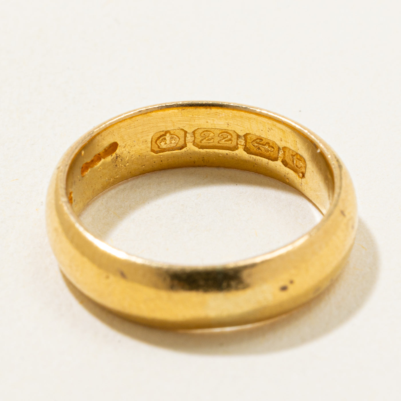 Antique Birmingham 22k Yellow Gold Band | 4.65 | SZ 4