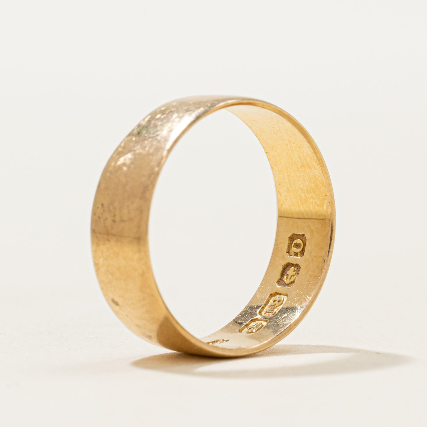 1938 Birmingham 18k Yellow Gold Band | 6.42mm | SZ 6.5
