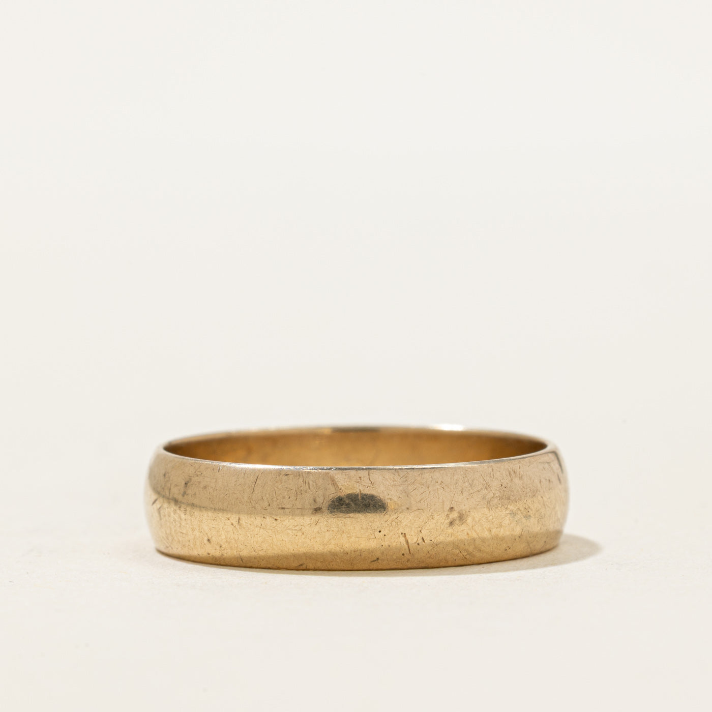 London 9k Yellow Gold Band | 5.14mm | SZ 9.75